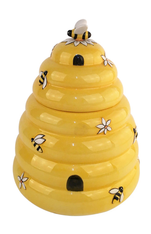 Bee Hive Cookie Jar