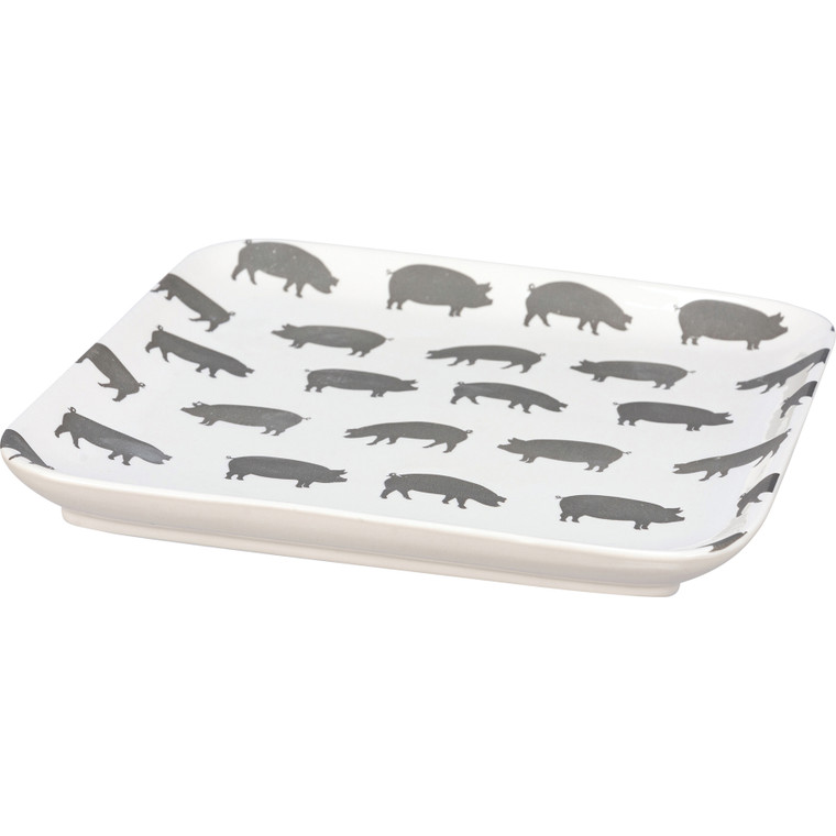 Pig Serving Plate