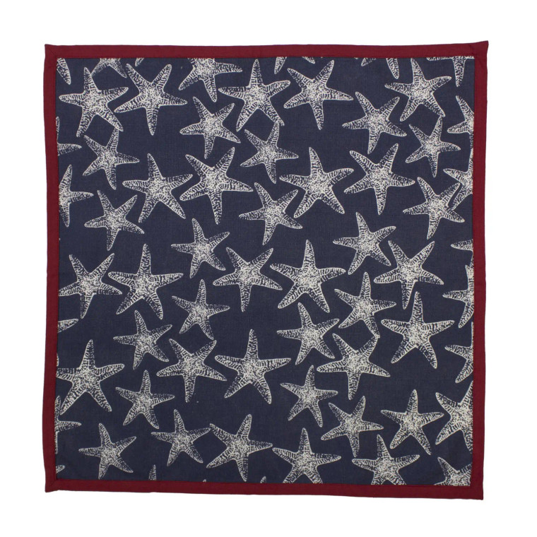 Patriotic Starfish Napkin - Set of 4