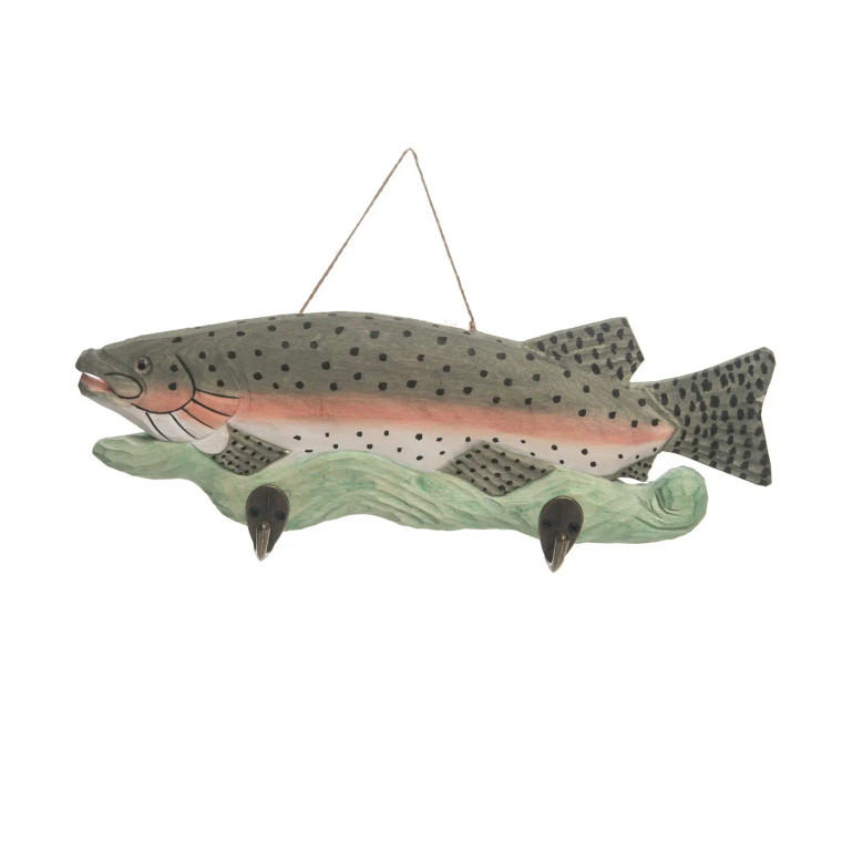 Trout Wall Décor & Hook