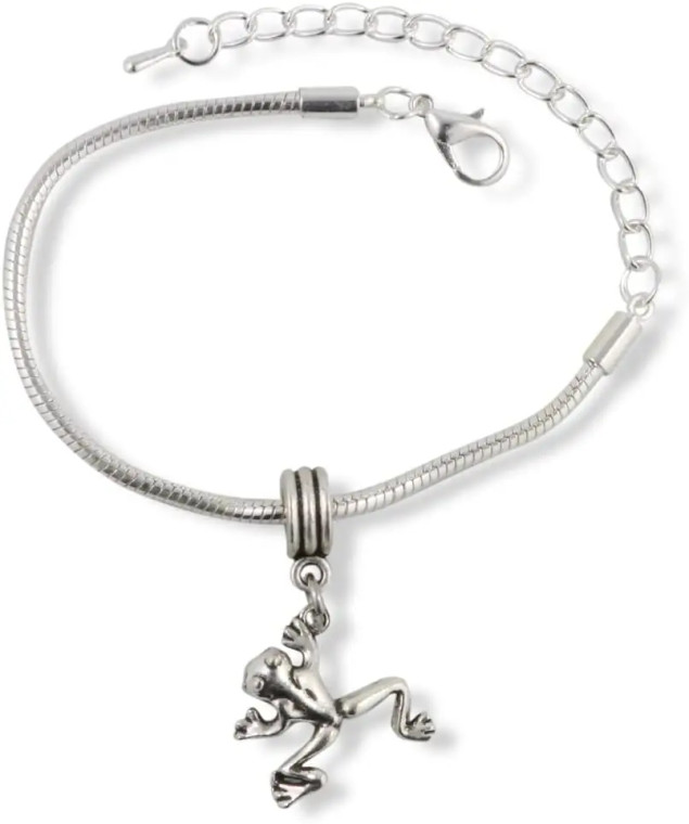 Silver Frog Bracelet