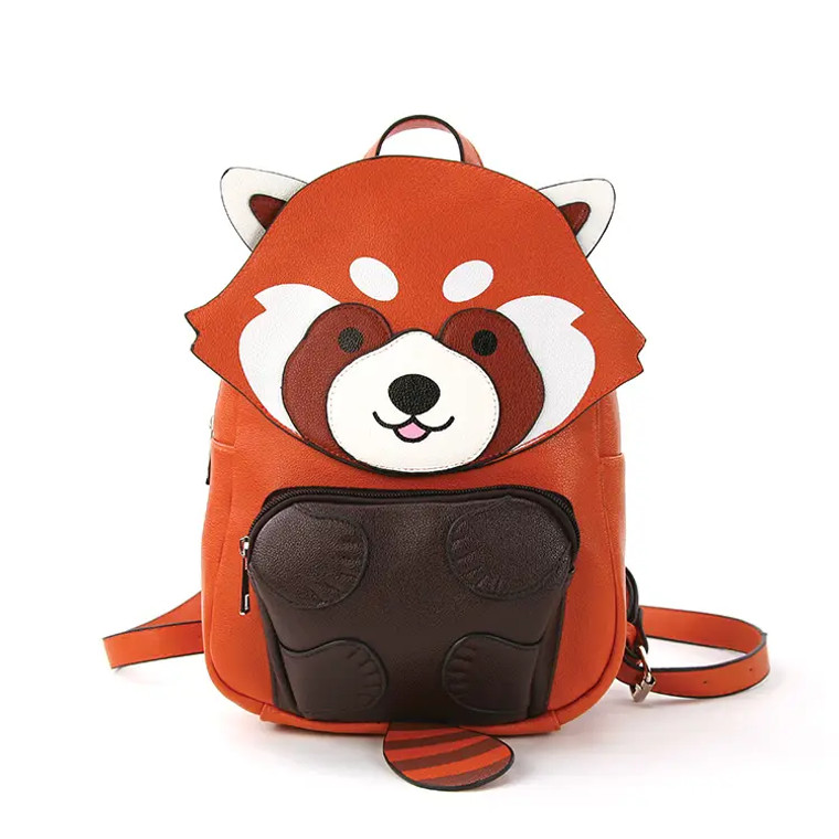 Red Panda Bear Mini Backpack