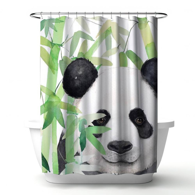 Bamboo Panda Shower Curtain