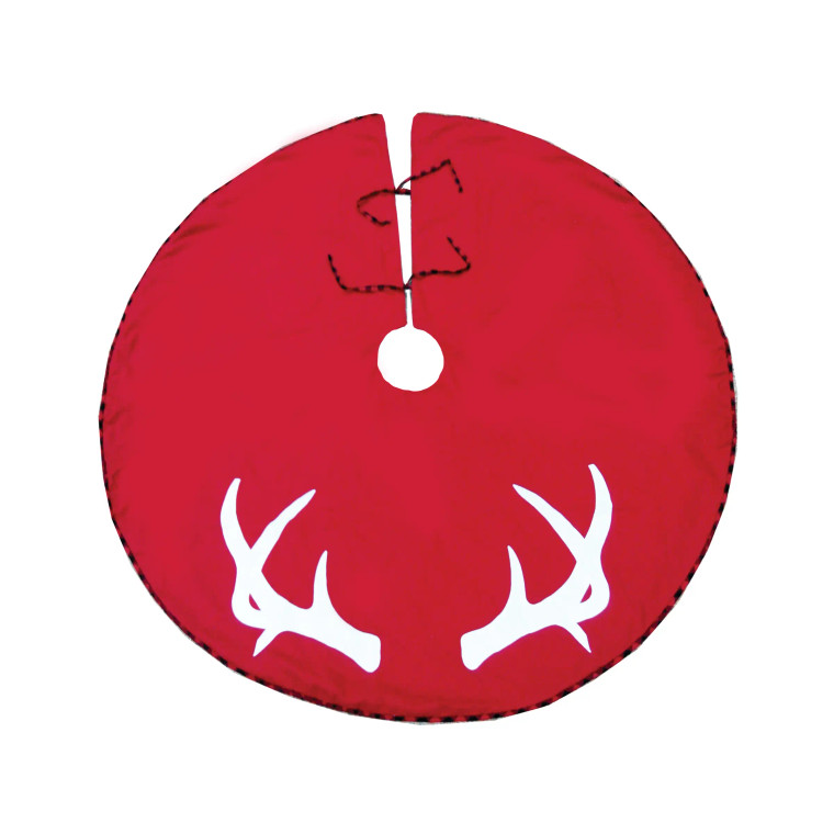 Red Deer Antler Tree Skirt