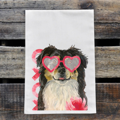 Kay Dee Designs, Kitchen, Kitchen Towel Set2 Corgi Border Collie Terrier  Dogs Hearts Xoxo Pawprints