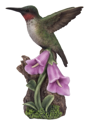 Motion-Activated Hummingbird Figurine - Animal Decor