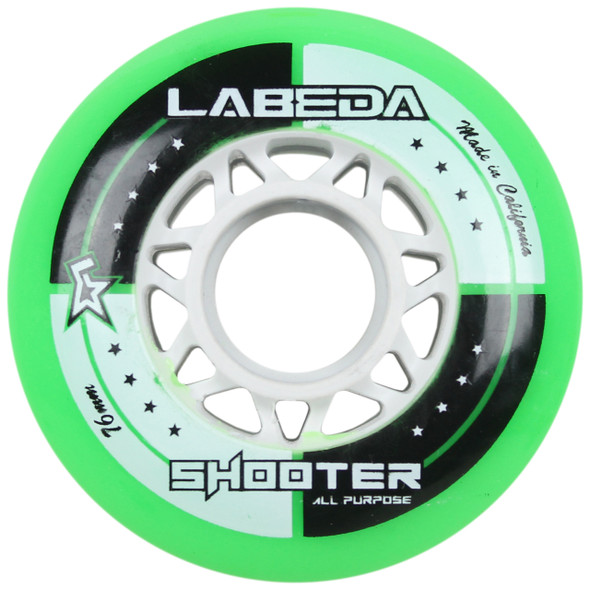 Labeda Hockey Wheel Shooter All Purpose Green 76mm