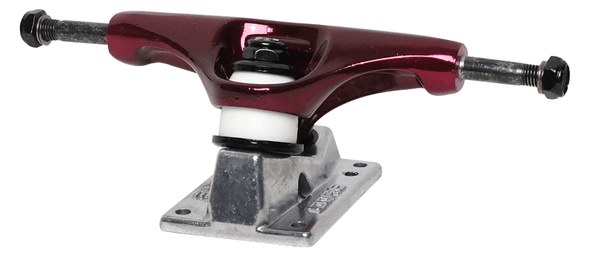 Core Hollows Truck 5.0 Anodized Red With Silver Base (Hollow Kingpin)