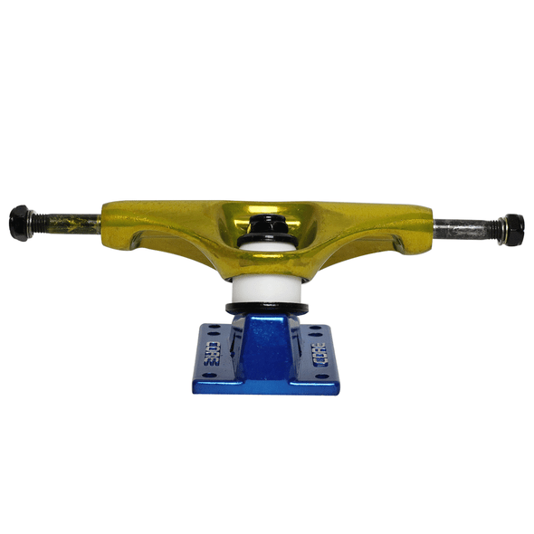 Core Hollows Truck 5.0 Anodized Gold With Blue Base (Hollow Kingpin)