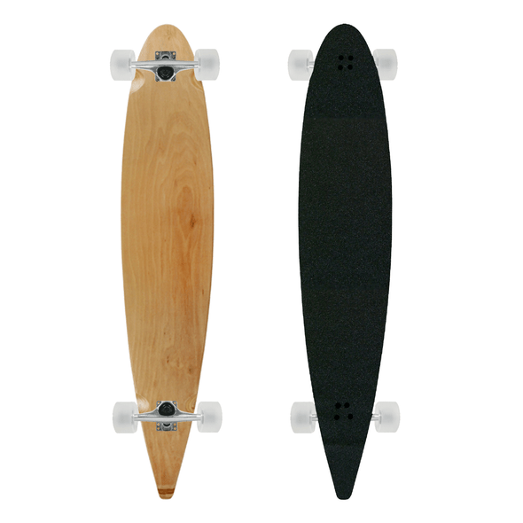 Moose Pintail 9.75" x 47.75" Longboard Natural Complete