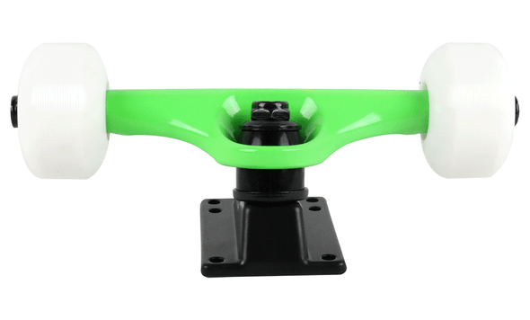 Skateboard Truck/Wheel Assembly Havoc 5.25 Green / 52mm White / Abec 9 (Pair)
