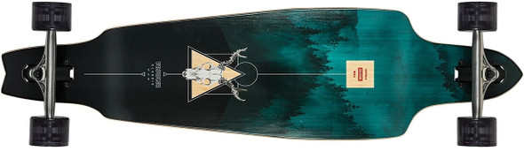 Globe Longboard Prowler Classic Drop Through Bamboo/Blue Mountains 10" x 38"