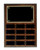 12 plate solid wood perpetual plaque