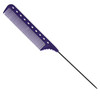 YS Park 102 Pin Tail Comb Purple