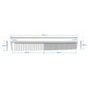 ComBank 720 by UEHARA Wide Tooth Cutting Comb (UE-CB-720)