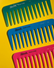 Janeke Small SUPERCOMB Wide Tooth Comb - Fluro Collection