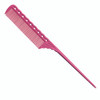 YS Park 115 Fine Tooth Super Winding Tail Comb Pink