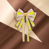Balmain Limited Edition Leather Bow Barrette SS22