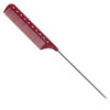 YS Park 122 Long Pin Tail Comb Red
