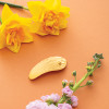 Balmain SS25 C2 Printemps Leaf Barrette Pour Cheveux