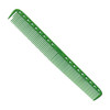 YS Park 335 Long Fine Tooth Cutting Comb Green