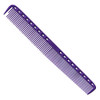 YS Park 335 Long Fine Tooth Cutting Comb Purple