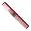 YS Park 337 Round Tooth Cutting Comb Red