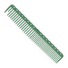 YS Park 338 Quick Cutting Comb with Grip Green