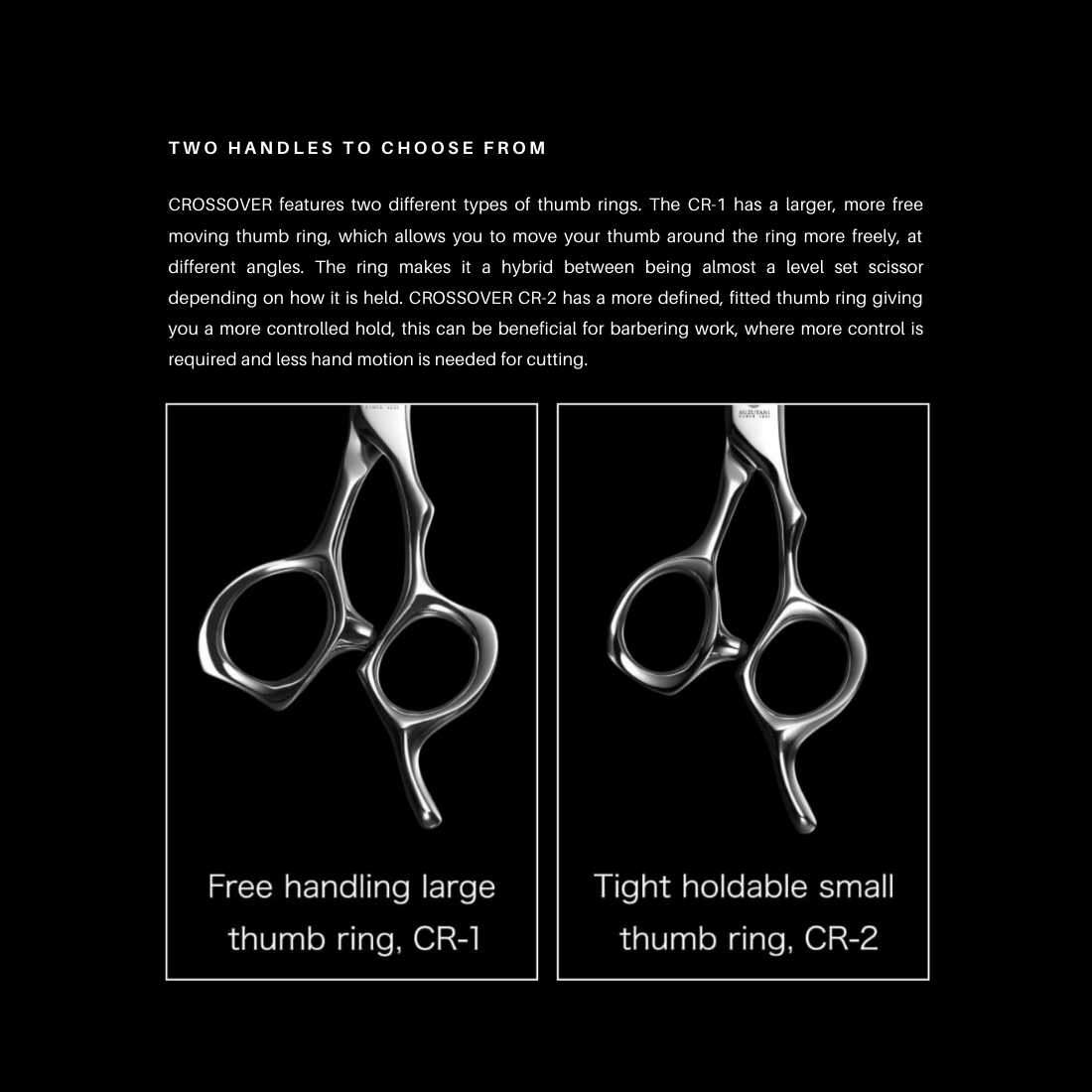 Crossover CR2 Mizutani Scissors | Professional Use