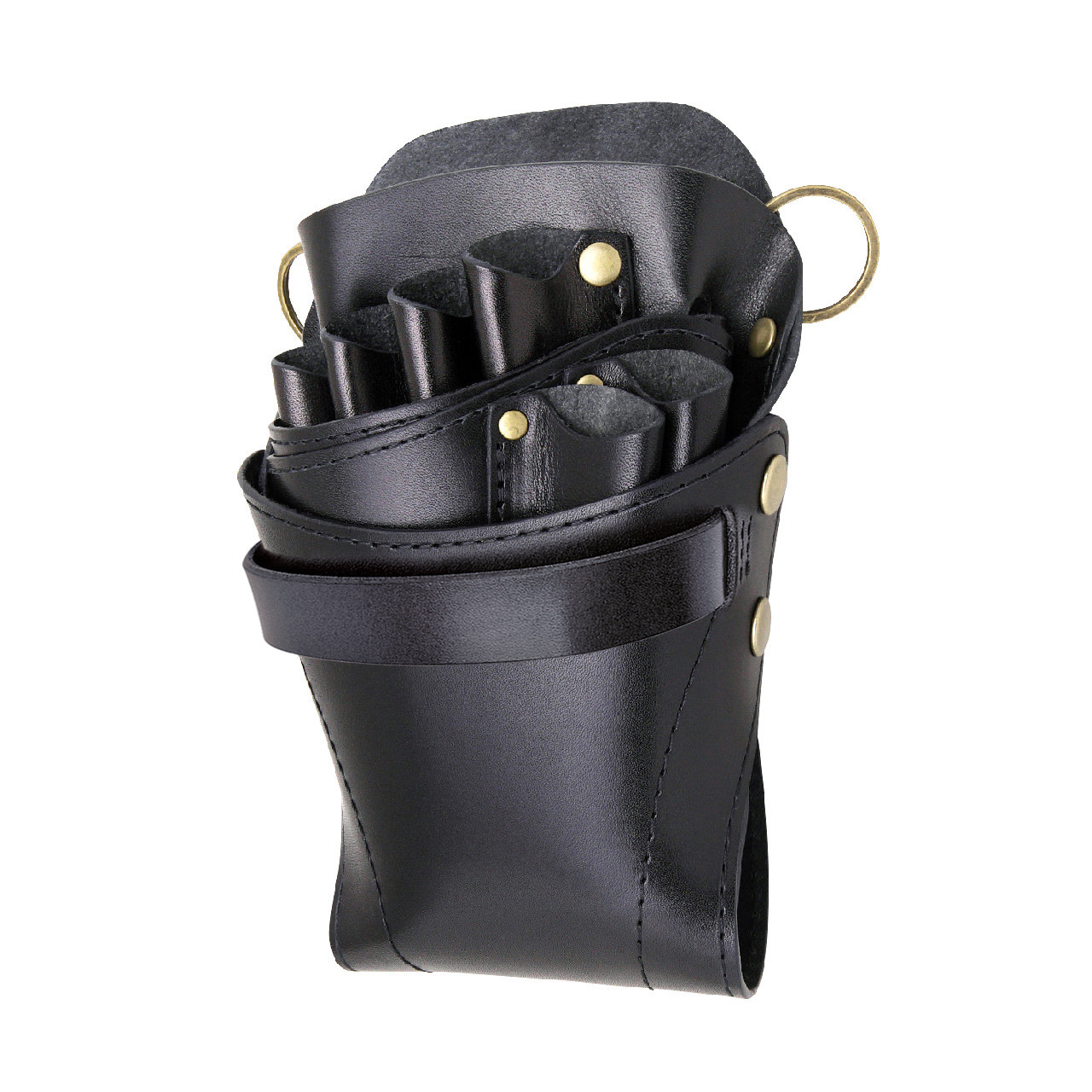 Chaotic Origin Dub - Large Leather Scissor Pouch (Waist/Belt)