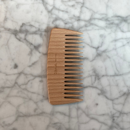 Janeke Beech Wood Wide Tooth Comb (JK-LG362)