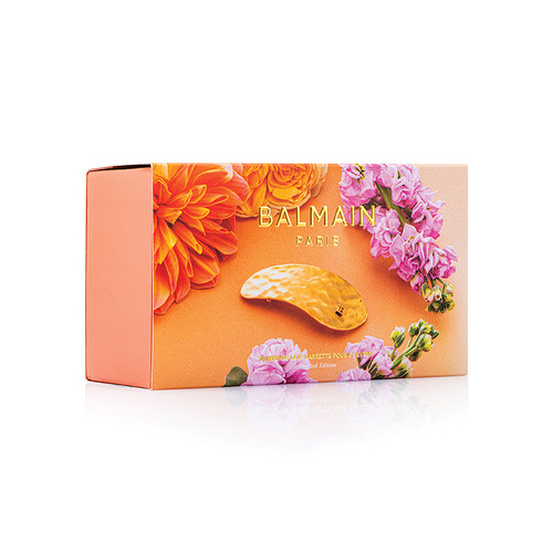 Balmain SS25 C2 Printemps Leaf Barrette Pour Cheveux