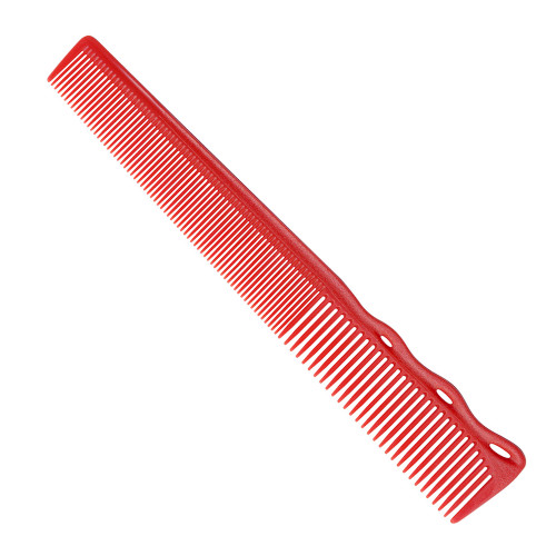 YS Park 252 Tapered Barber Comb Red