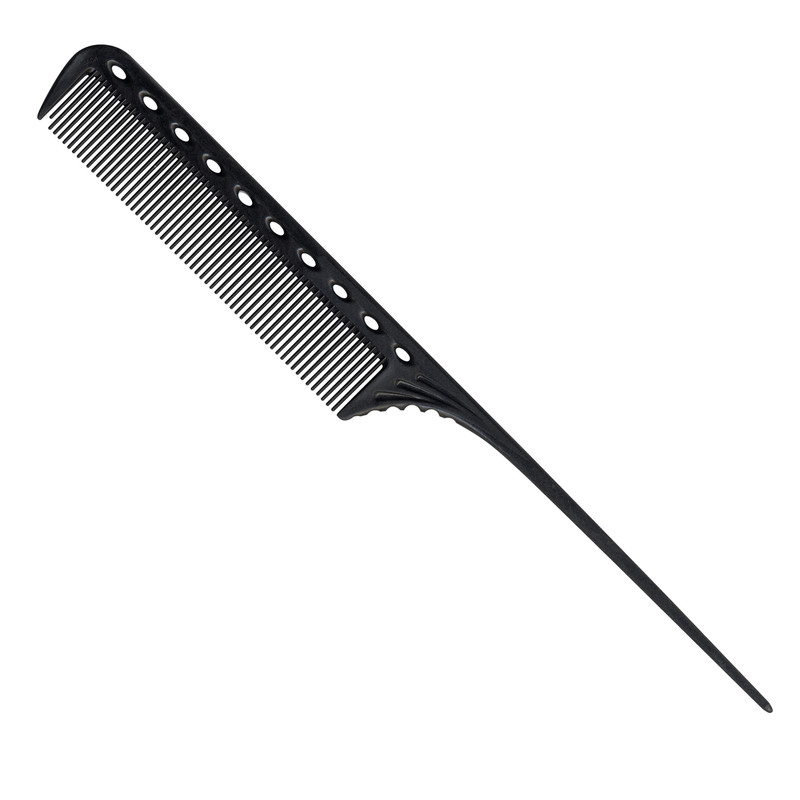 YS Park 101 Basic Tail Comb Carbon Black