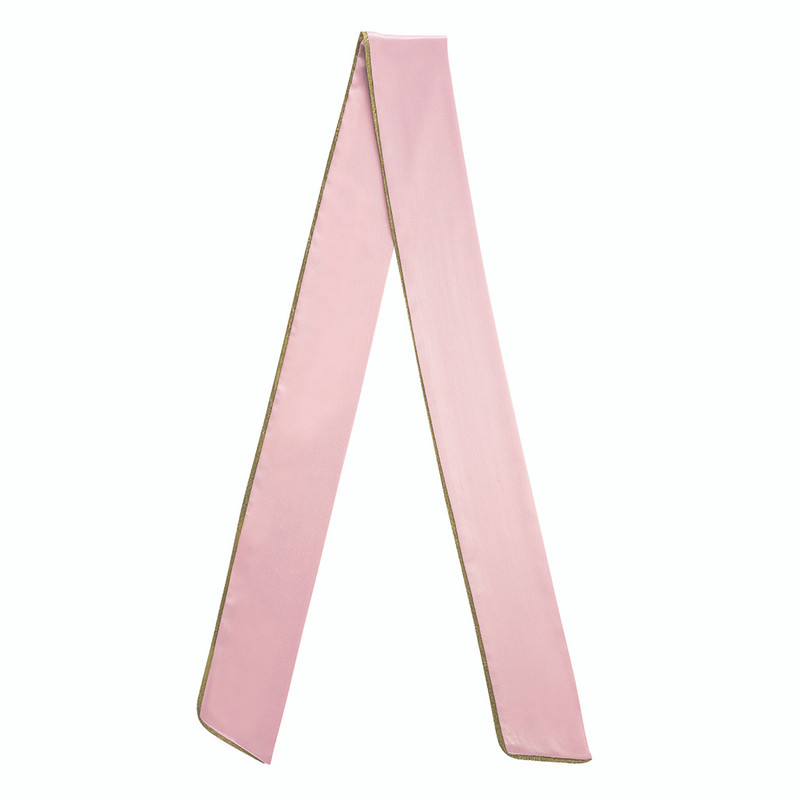 Balmain Silk Hair Scarf Pastel Pink - Limited Edition SS20