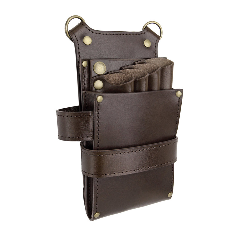 Chaotic Origin Dub - Square Leather Scissor Pouch (Waist/Belt)