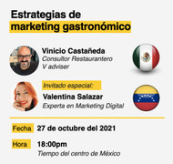 [Webinar] Estrategias de marketing gastronómico