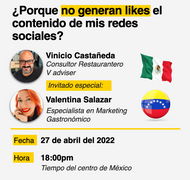 [Webinar] ¿Porque no genera likes en contenido de mis redes sociales?