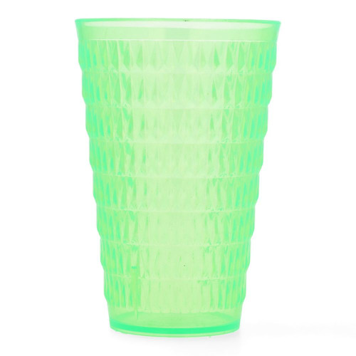 Vaso de plástico cara de piña Gonherrplast de 473.176ml (16oz) color verde- 211VCP0004