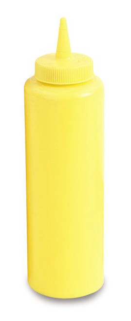 Dispensador de condimentos exprimible Vollrath de 354.8ml color amarillo- 52065