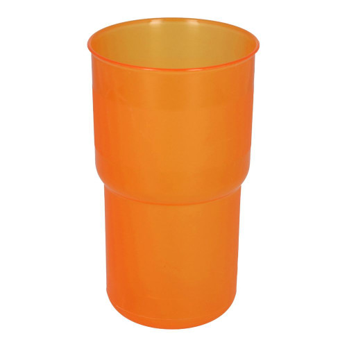 Vaso Europa Diny color Naranja Clarificado de Plástico 900 ml
