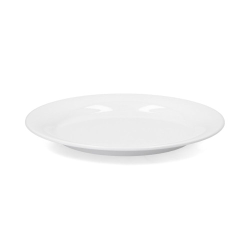 Plato Trinche Melamina Tavola Blanca 25.4 cm color Blanco- 8997034485243