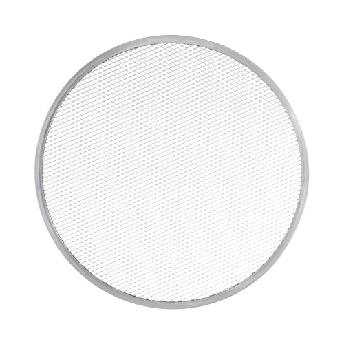 Malla para Pizza Redonda Borde Invisible de Aluminio Thunder Group 40.6 cm- ALPZ16