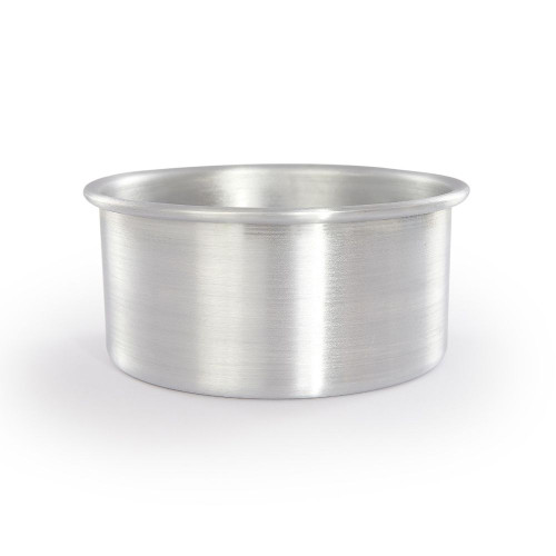 Molde Circular para Pastel Winco de Aluminio De 15.24 Cms. de Diámetro Y 7.62 Cms. De Altura (6 X 3 Pg)- ACP-063