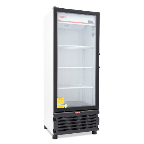 Refrigerador Torrey de puerta de Vidrio con capacidad de 19 pies y gabinete de color blanco – TVC19