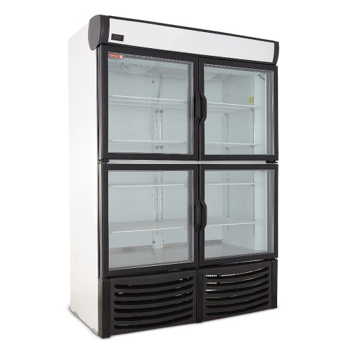 Refrigerador Torrey con Cuatro Puertas de Vidrio con capacidad de 36 pies- R36L-4P