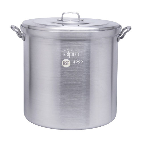 Olla blindada de aluminio Alpro de 50cm con capacidad de 100 litros- 4699