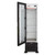 Refrigerador exhibidor Torrey de puerta de vidrio con capacidad de 8 pies y gabinete de color blanco – TVC08