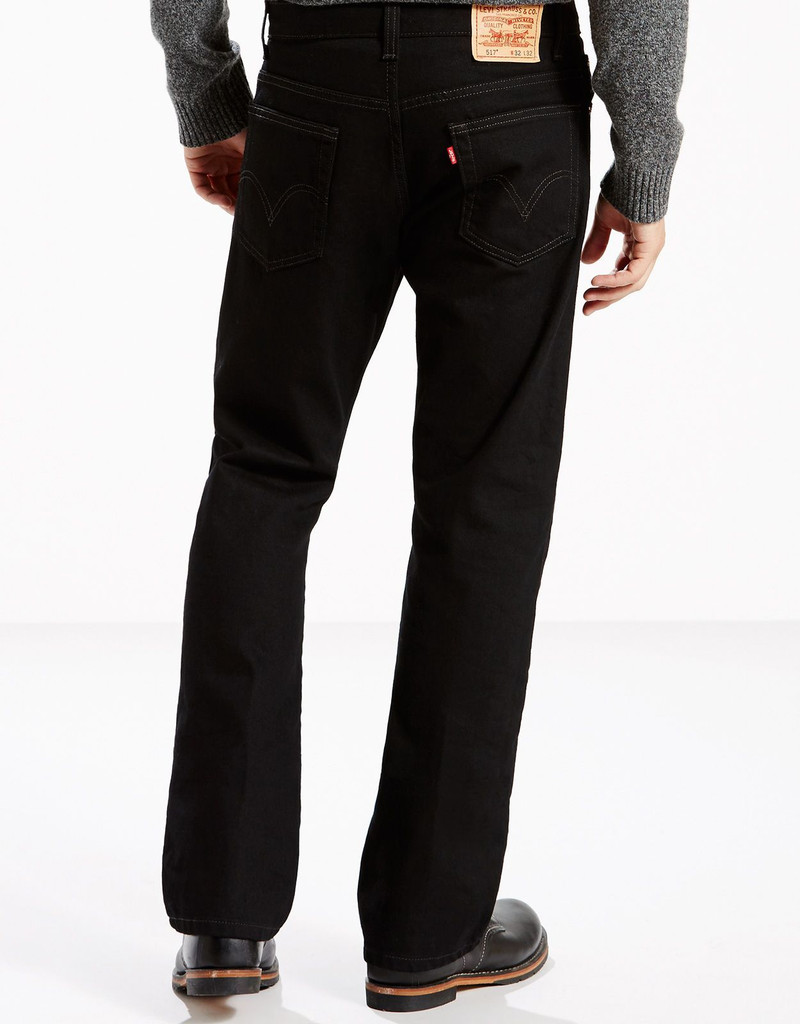 levis bootcut black