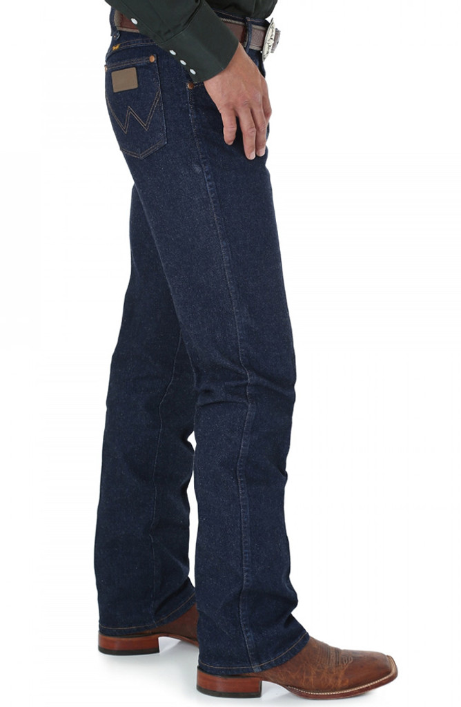 Wrangler Men's 947 Stretch High Rise Regular Fit Boot Cut Jeans - Navy